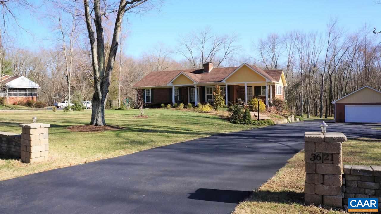 3621 Keswick Road Keswick, VA 22947 - Photo 11 of 50 a front view of a house with garden