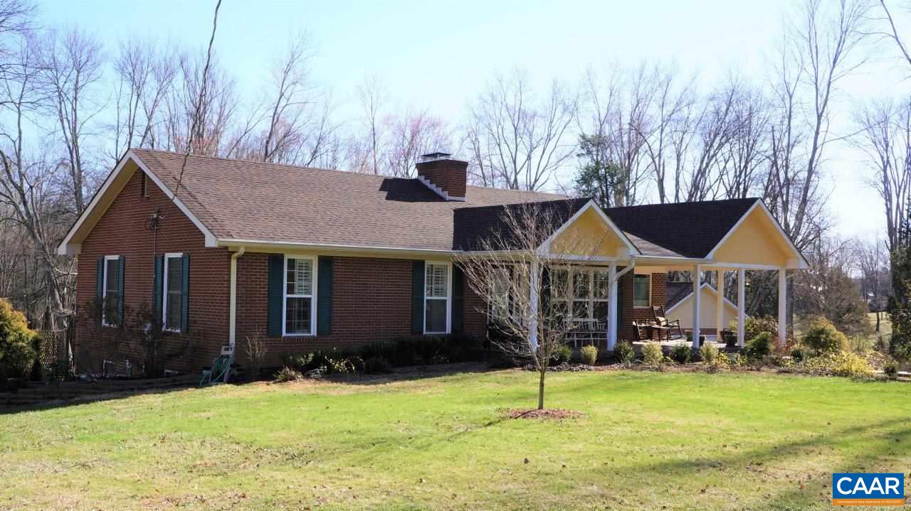 3621 Keswick Road Keswick, VA 22947 - Photo 8 of 50 a house with garden in front of it