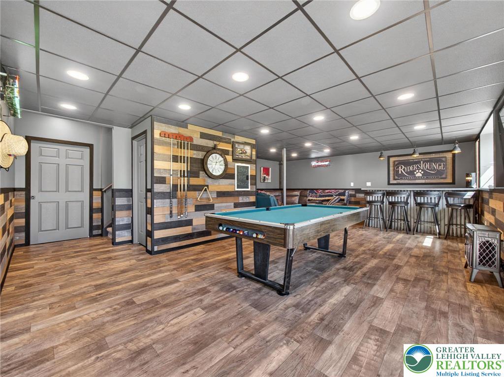 6223 Jenna Court Slatington, PA 18080 - Photo 31 of 61 Finished basement w/ bar and walk-out