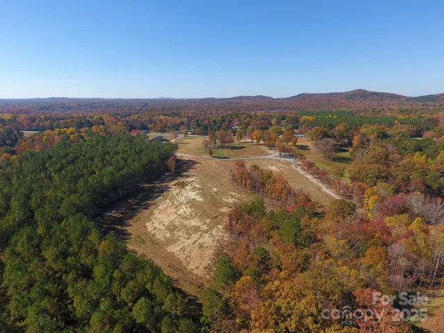 a view of an outdoor space with mountain view