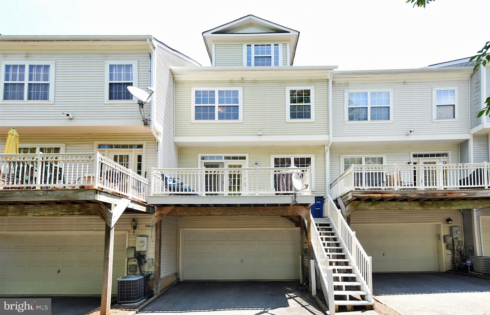 2107 Clark Place Silver Spring, MD 20910 - Photo 28 of 33 Two car garage and stairs to deck