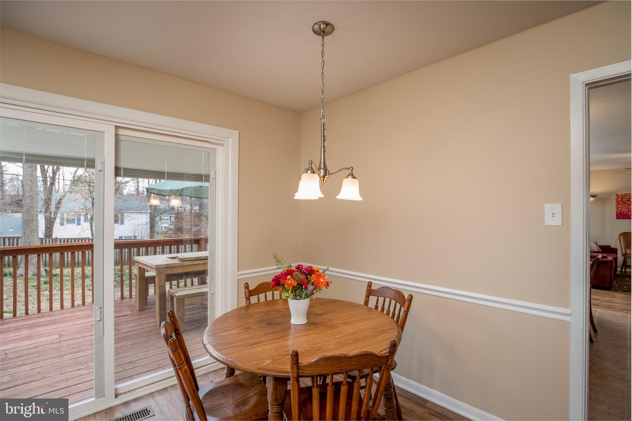 4516 Rising Lane Bowie, MD 20715 - Photo 13 of 27 Breakfast area open to huge deck