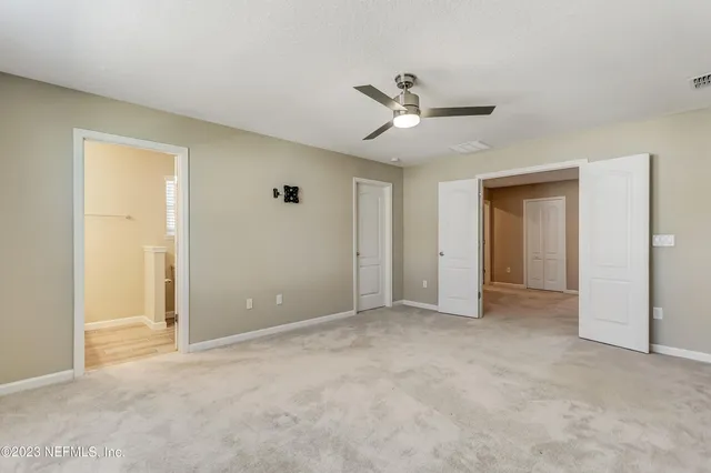 a view of empty room