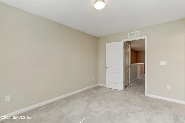 a view of front door