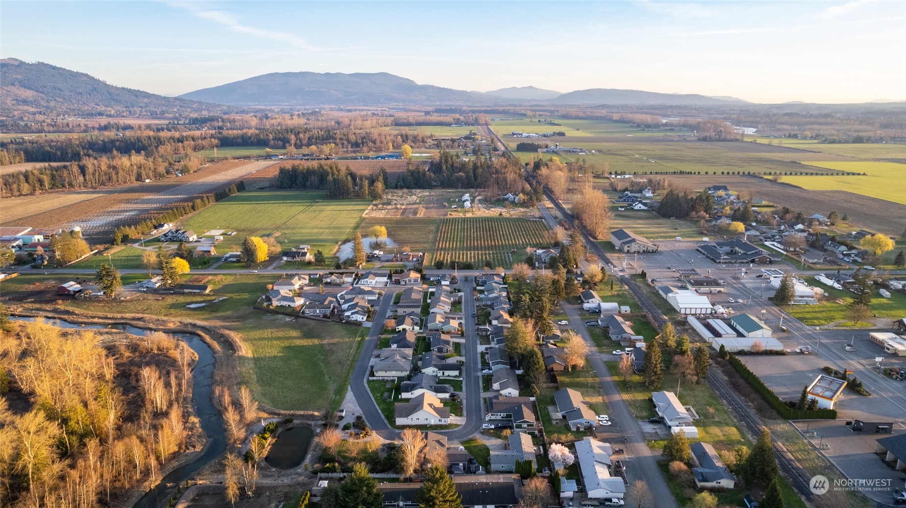 107 South Pass Road, Unit 3 Nooksack, WA 98276 - Photo 36 of 38 aerial view of a house with a lake view