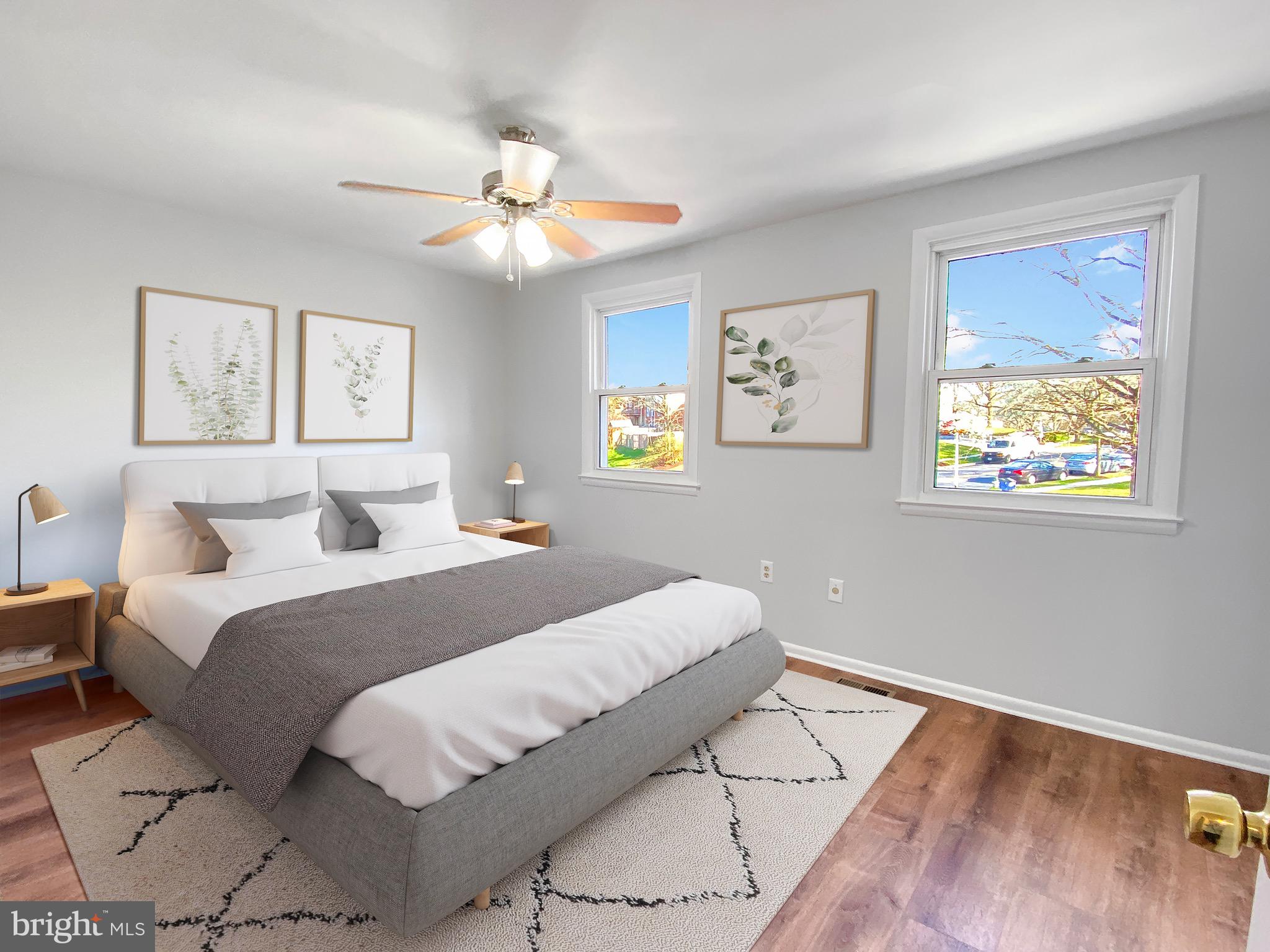 8368 Imperial Drive, Unit 2B Laurel, MD 20708 - Photo 13 of 25 Virtually Staged primary bedroom