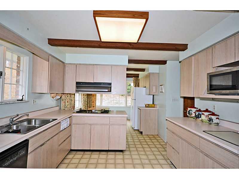 217 Hunt Road Fox Chapel, PA 15215 - Photo 4 of 24 Kitchen. Massive kitchen with lots of windows. Cabinets galore.