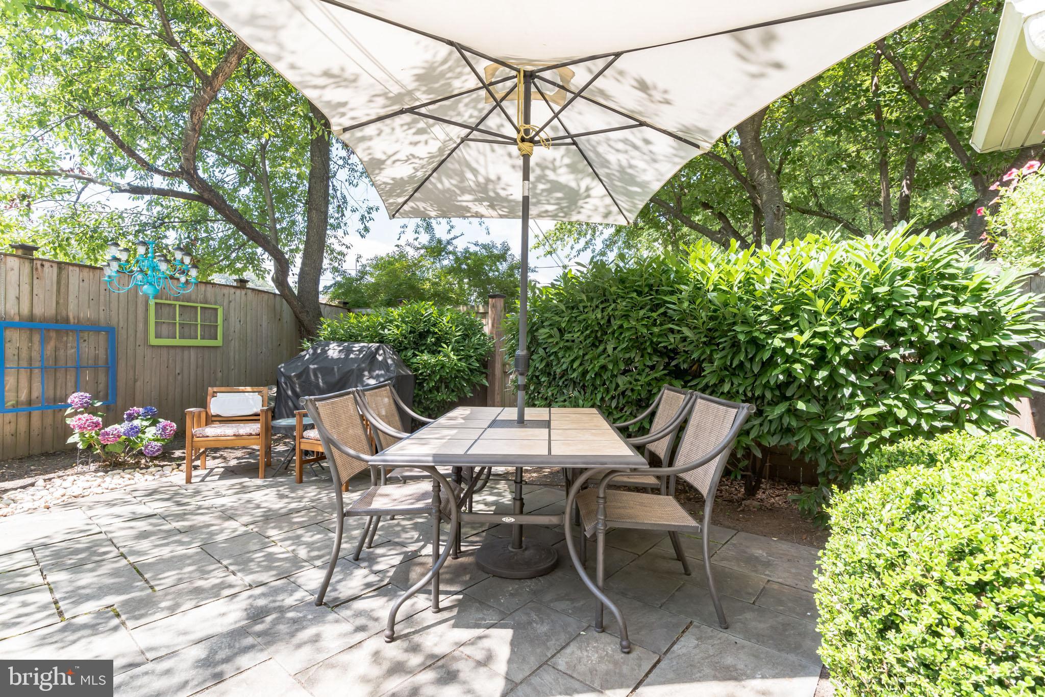 13403 Tamarack Road Silver Spring, MD 20904 - Photo 26 of 47 Relaxing patio off the kitchen/breakfast area