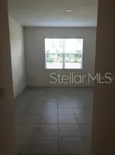 a view of table with window