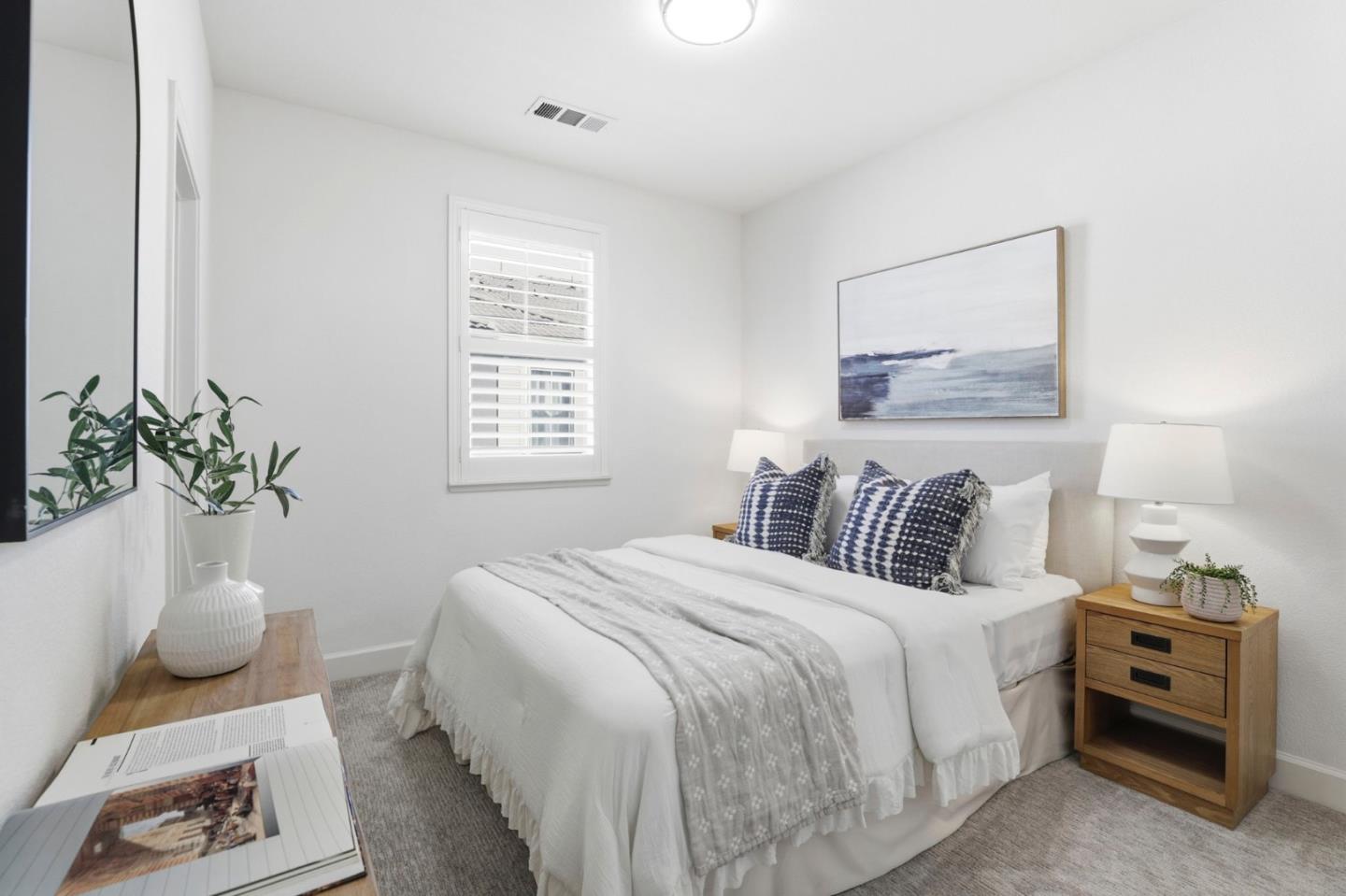 1701 Shore Place, Unit 5 Santa Clara, CA 95054 - Photo 21 of 32 a bedroom with a bed and a window