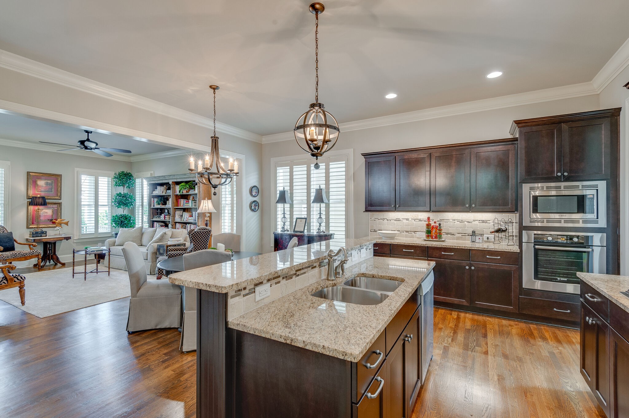 324 Fitzgerald Street Franklin, TN 37064 - Photo 13 of 39 a kitchen with sink refrigerator and cabinets