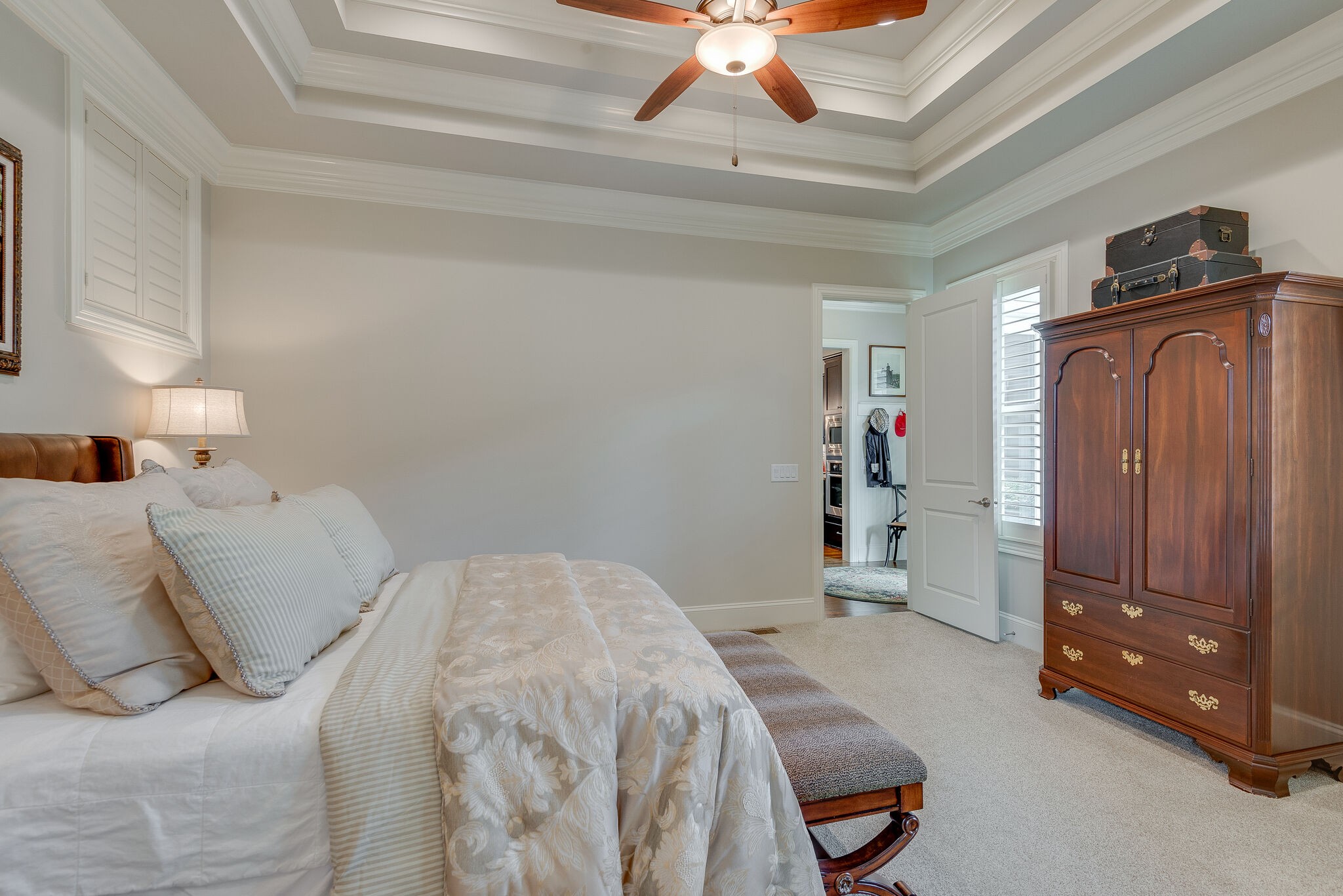 324 Fitzgerald Street Franklin, TN 37064 - Photo 19 of 39 a bedroom with a bed and a mirror