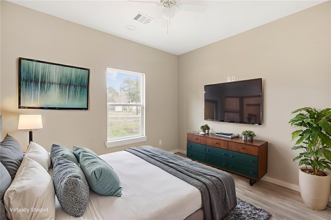 4210 Margaret Street Bryan, TX 77803 - Photo 35 of 38 digitally staged photo of bedroom 3