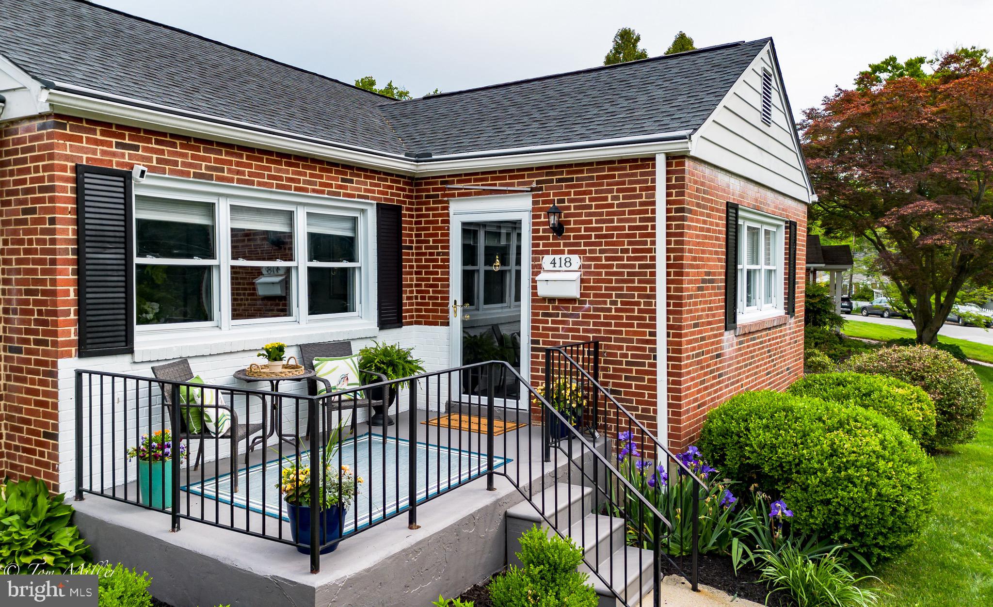 418 Range Road Baltimore, MD 21204 - Photo 1 of 39 Wonderful 1800 sq ft Brick Rancher w/ front porch