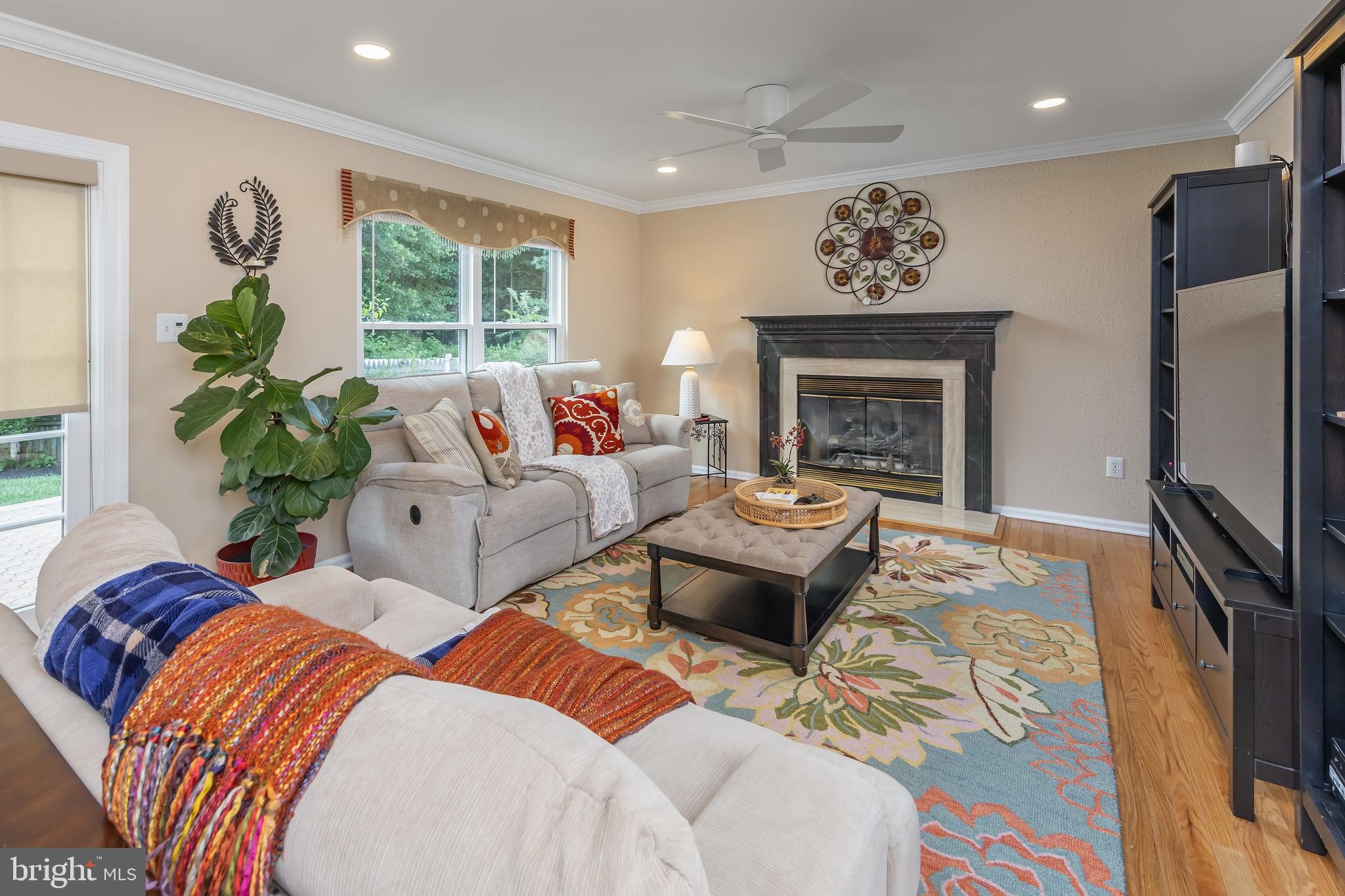 9 Columbia Drive Marlton, NJ 08053 - Photo 17 of 47 Family Room with Gas Fireplace