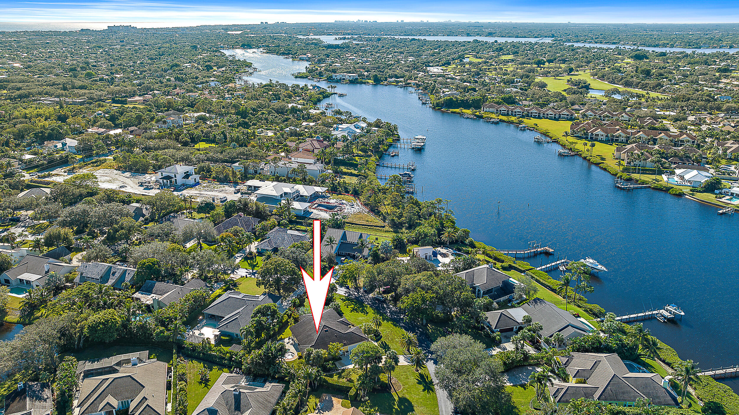 18760 Southeast River Ridge Road Jupiter, FL 33469 - Photo 5 of 28 Drone
