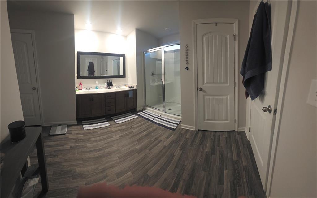 4768 Rdg Vly Drive Gainesville, GA 30504 - Photo 19 of 23 a view of room with window and wooden floor