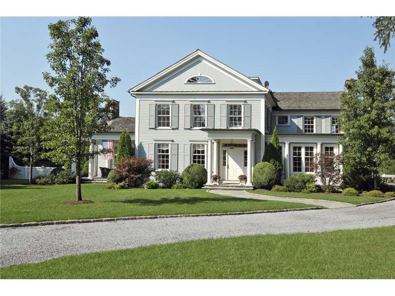 78 Doubling Road Greenwich, CT 06830 - Photo 1 of 20 a front view of a house with a yard