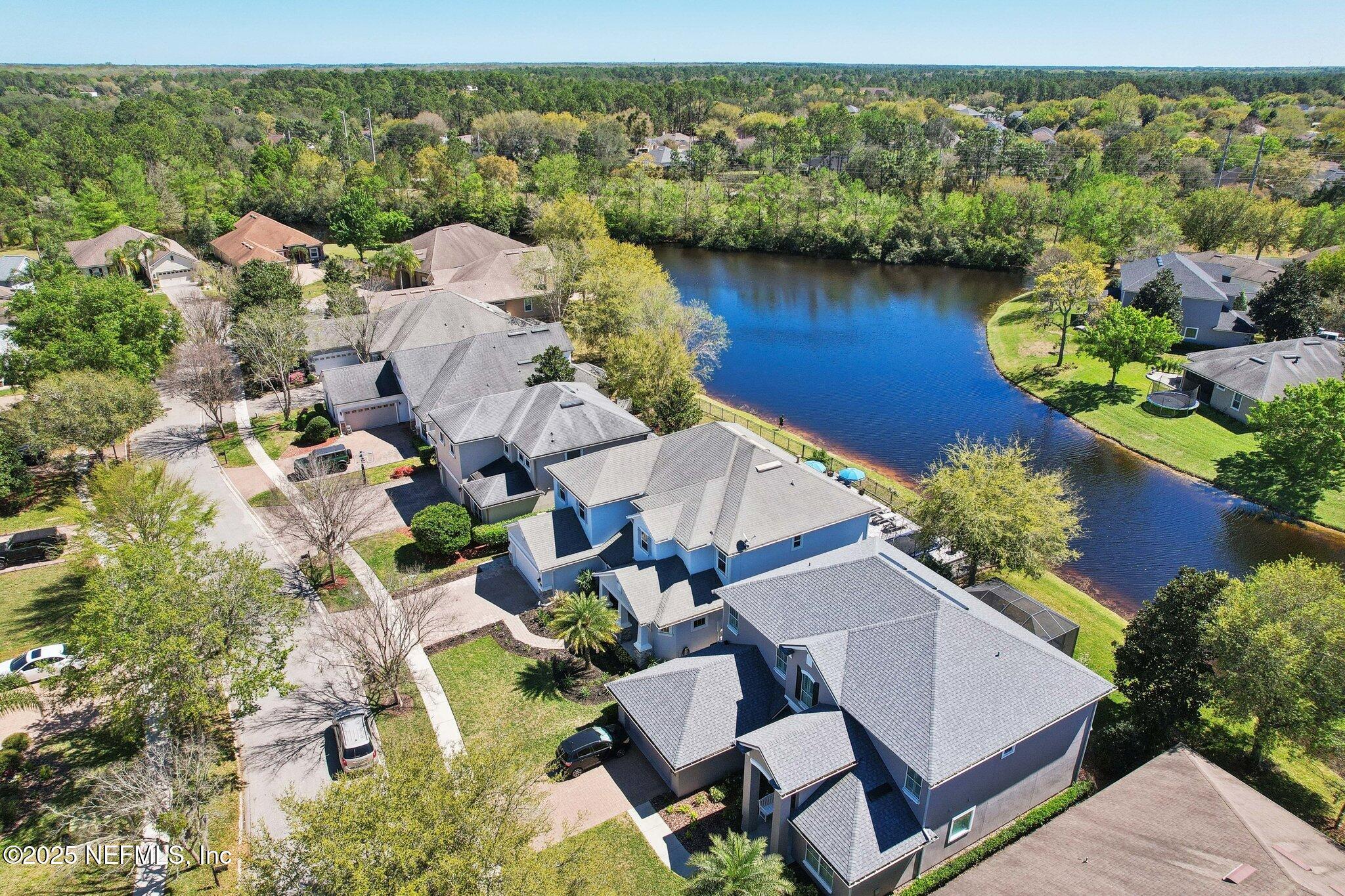 212 Cornwall Drive Ponte Vedra, FL 32081 - Photo 67 of 84 an aerial view of house with yard swimming pool and outdoor seating