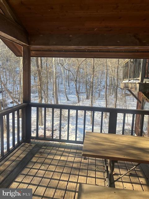 140 Clay Ridge Road Ottsville, PA 18942 - Photo 8 of 10 Serene winter retreat with wooded views.