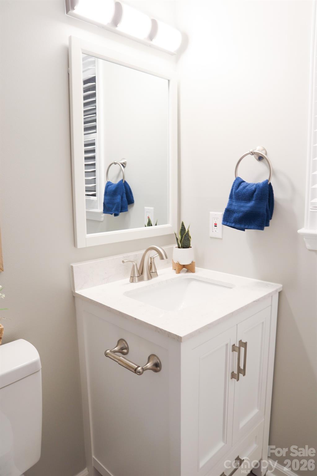 525 12th Street Southwest, Unit 26 Hickory, NC 28602 - Photo 13 of 21 a bathroom with a sink and a mirror