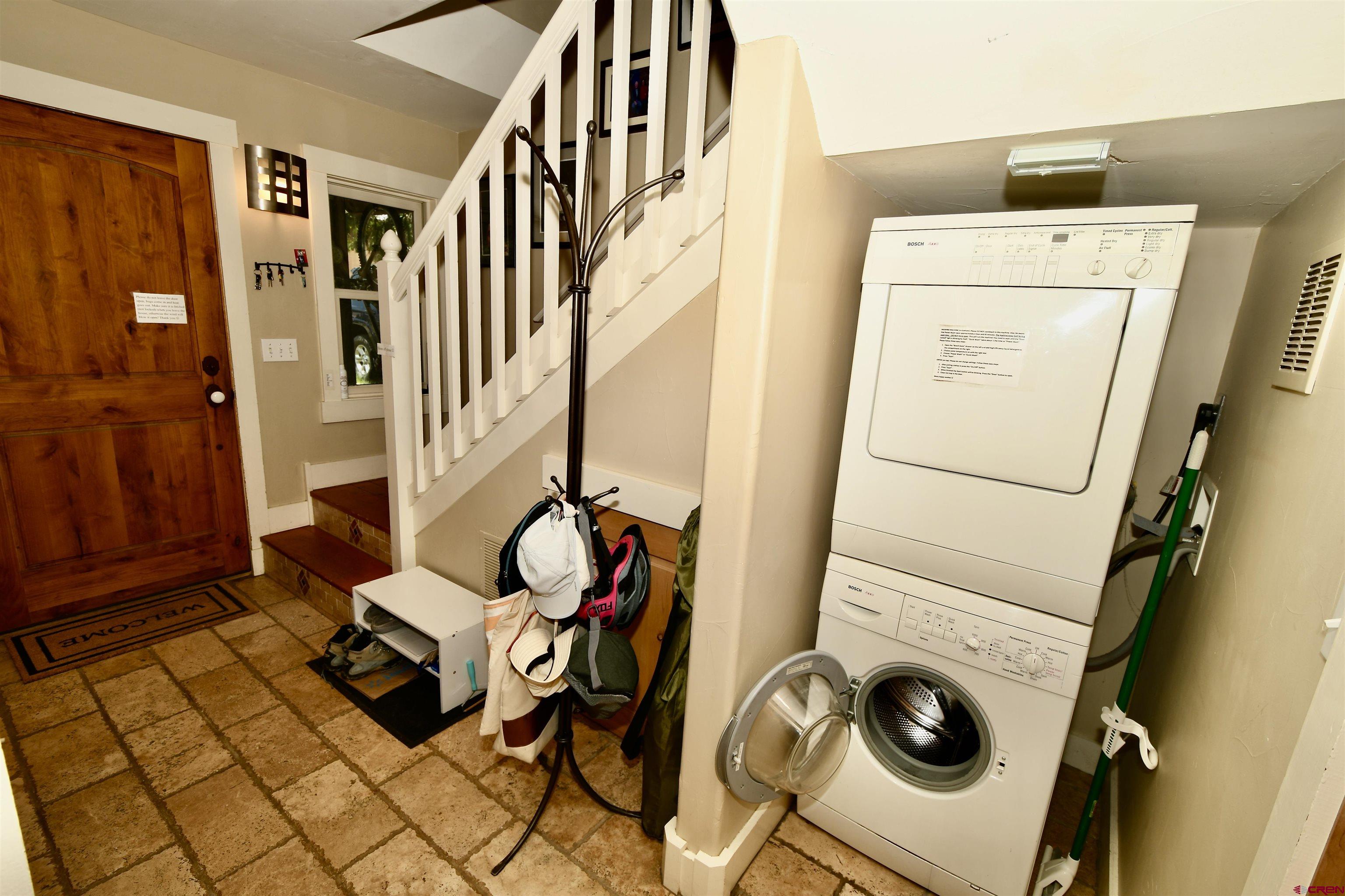 602-604 4th Street Crested Butte, CO 81224 - Photo 18 of 45 a utility room with dryer and washer