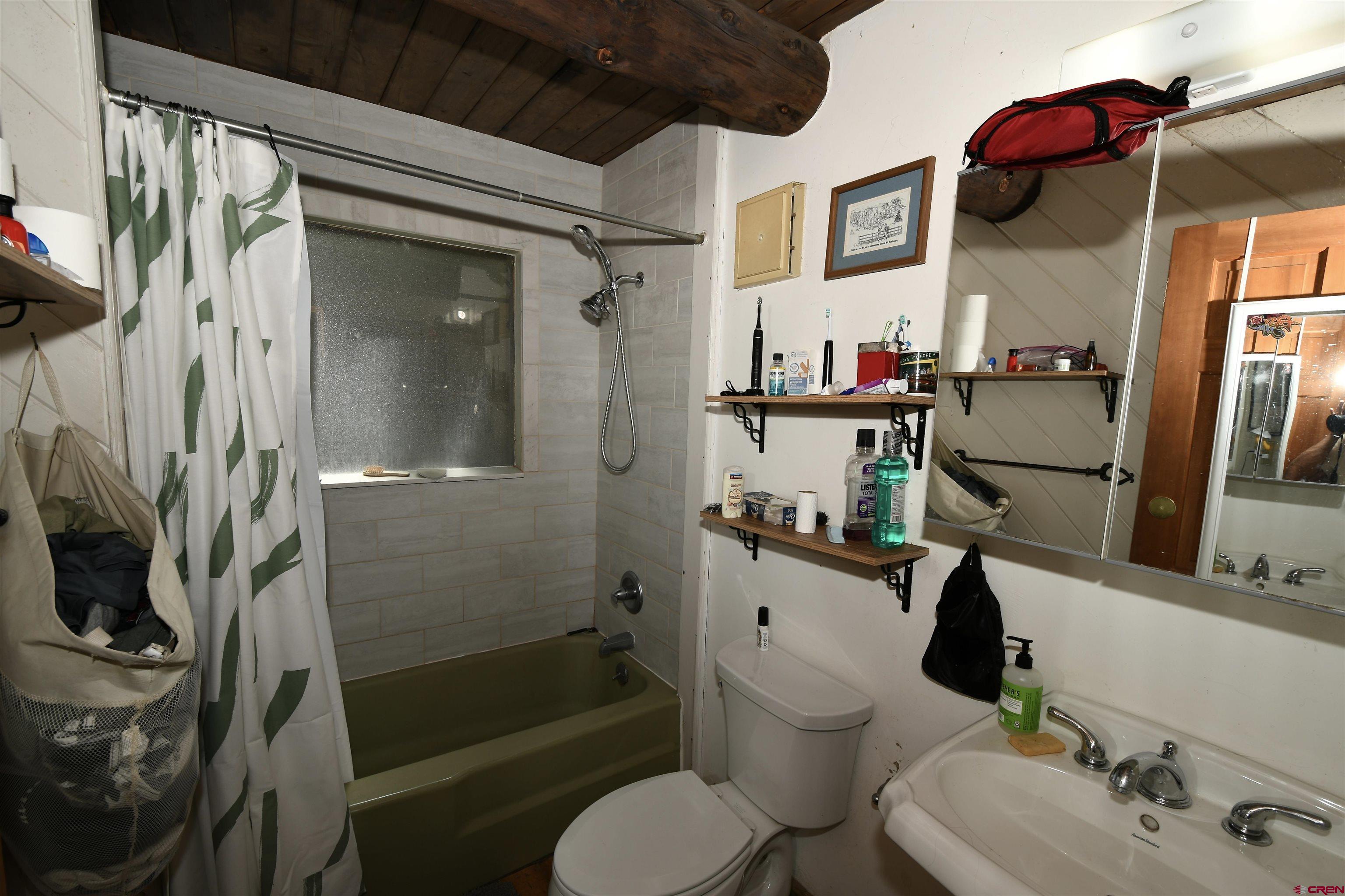602-604 4th Street Crested Butte, CO 81224 - Photo 42 of 45 a bathroom with a sink toilet and shower