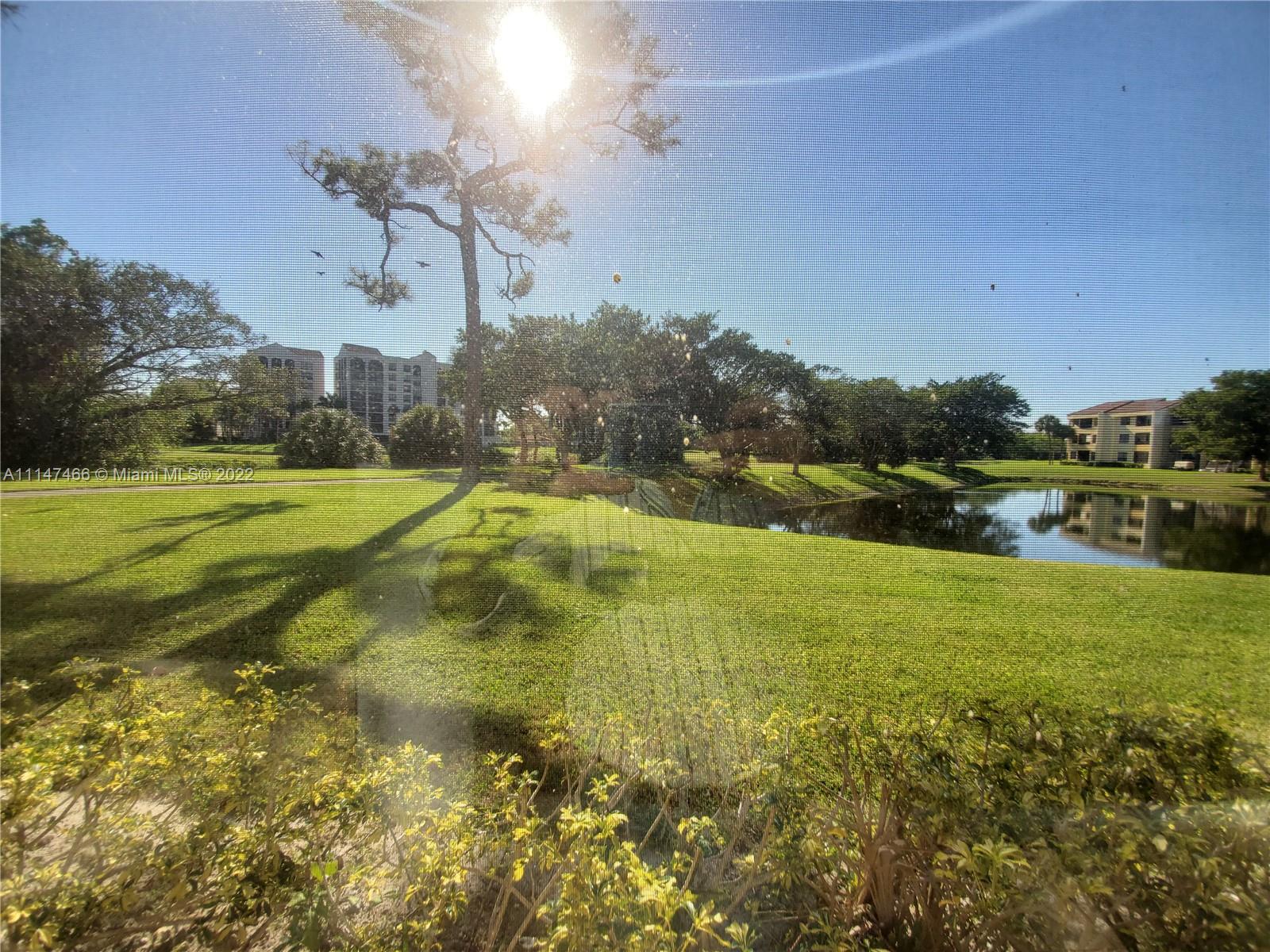 7472 La Paz Boulevard, Unit 104 Boca Raton, FL 33433 - Photo 26 of 44 a view of a big yard with a large trees