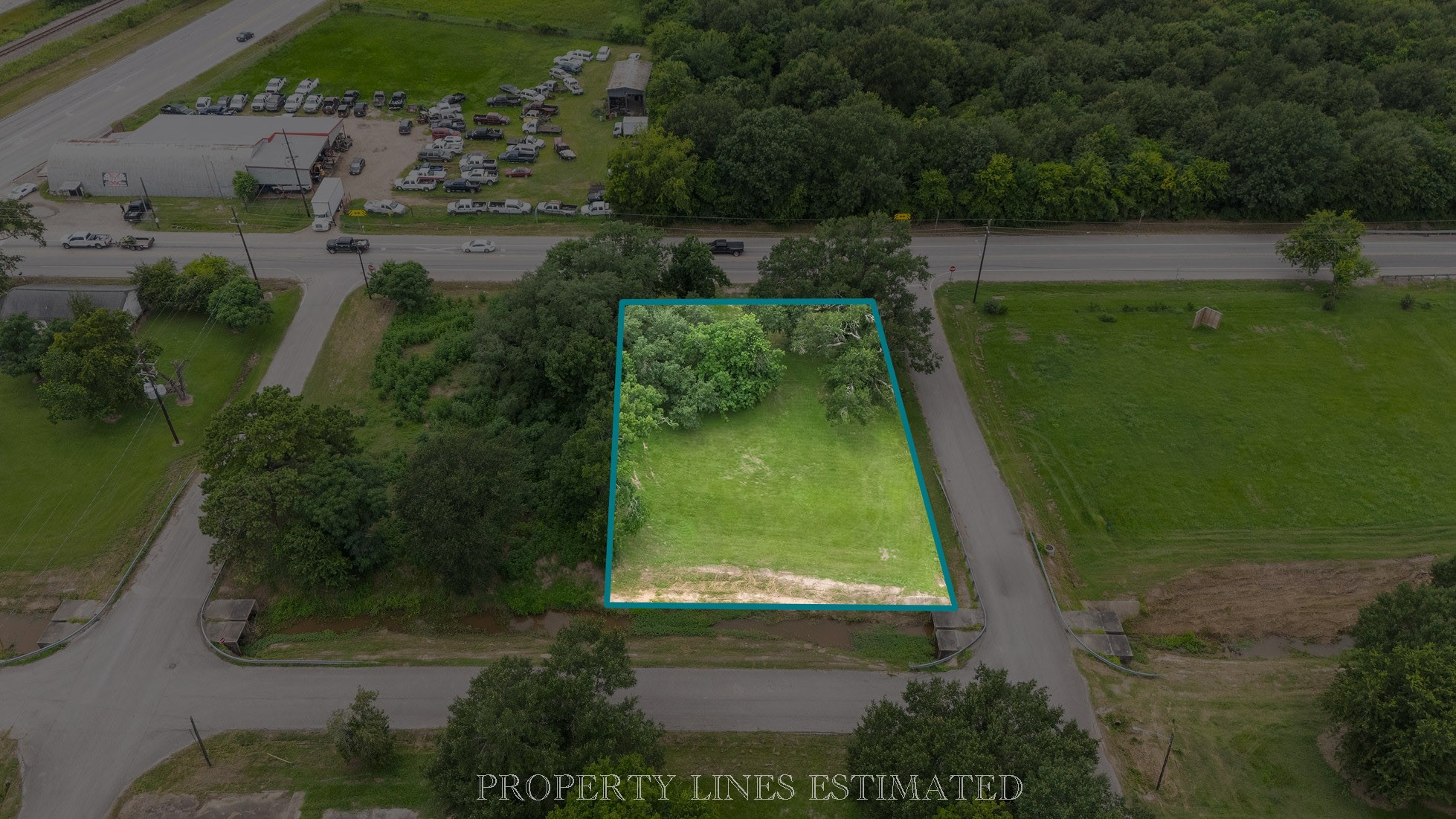 0 Sledge Street Waller, TX 77484 - Photo 1 of 13 an aerial view of a yard