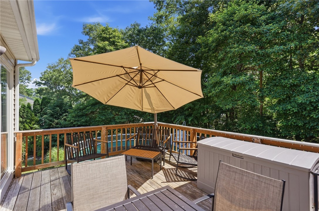 3 Cote Court Coventry, RI 02816 - Photo 31 of 34 Back Deck off of kitchen