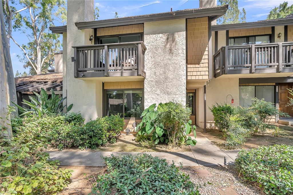 front view of house with a small yard