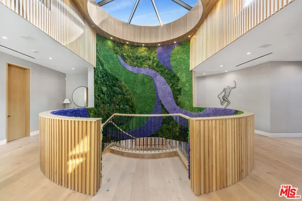 a outdoor living space with furniture and garden view