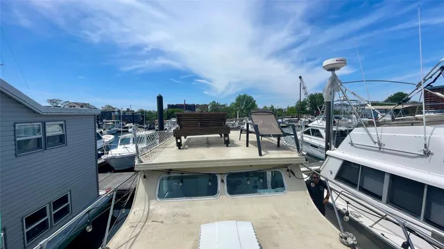 a view of a terrace with sitting area