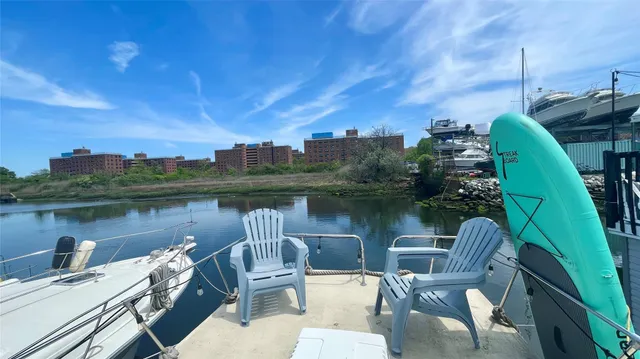 a view of a lake from balcony