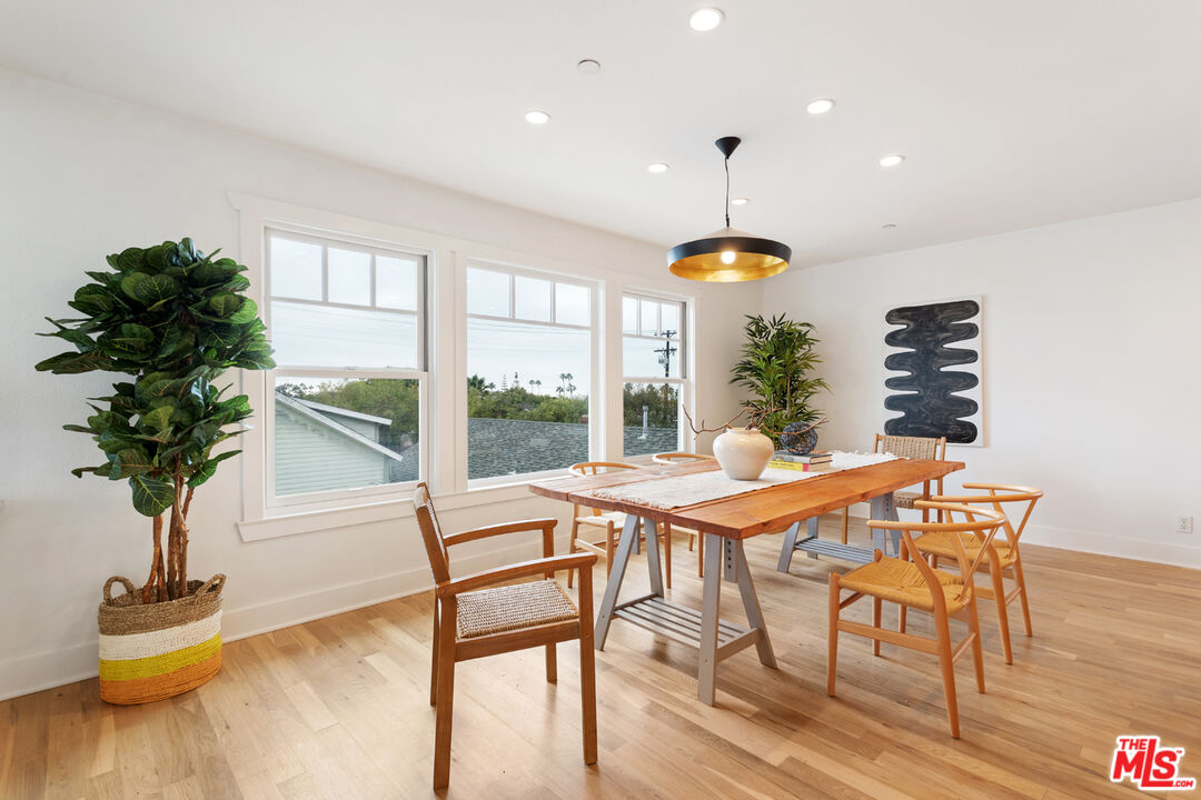 625 Diamond Street Redondo Beach, CA 90277 - Photo 17 of 42 a view of a dining room with furniture window and wooden floor