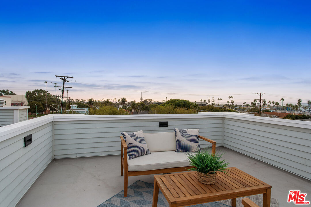 625 Diamond Street Redondo Beach, CA 90277 - Photo 38 of 42 a view of roof deck with seating space and barbeque oven