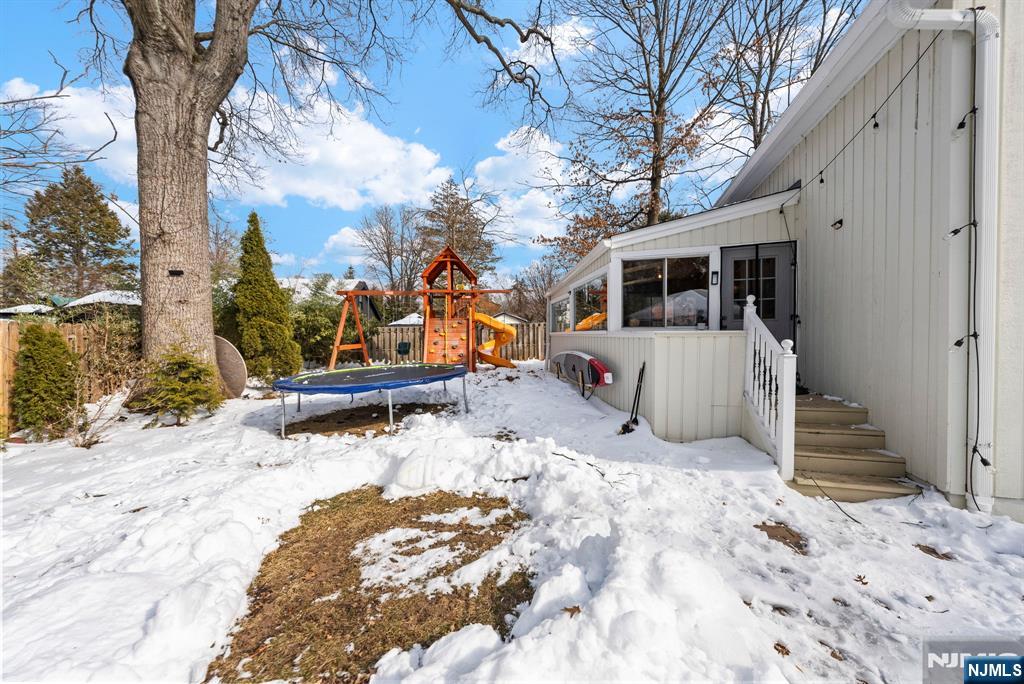 127 Hillside Avenue Cresskill, NJ 07626 - Photo 38 of 42 a view of a covered with snow in front of house