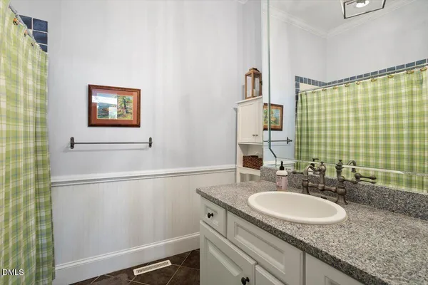 a view of a house with a lake view