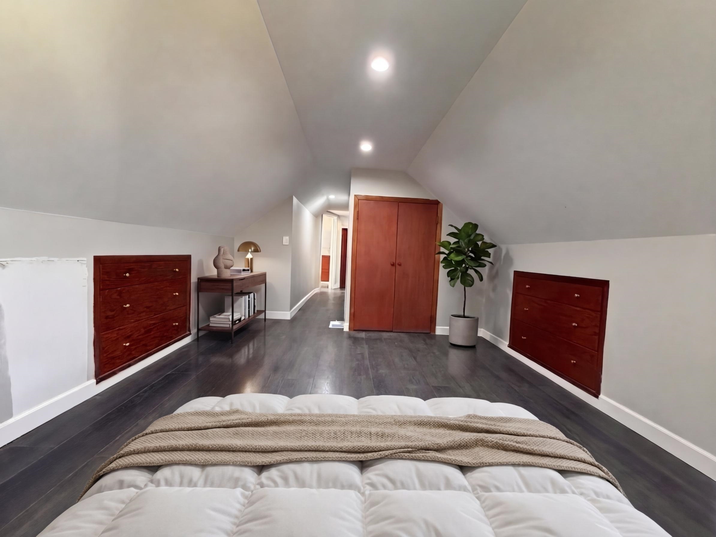 8415 Ravere Street Machesney Park, IL 61115 - Photo 16 of 19 a spacious bedroom with a bed and a dresser