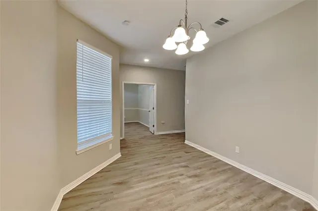 en view interior of the house and wooden floor