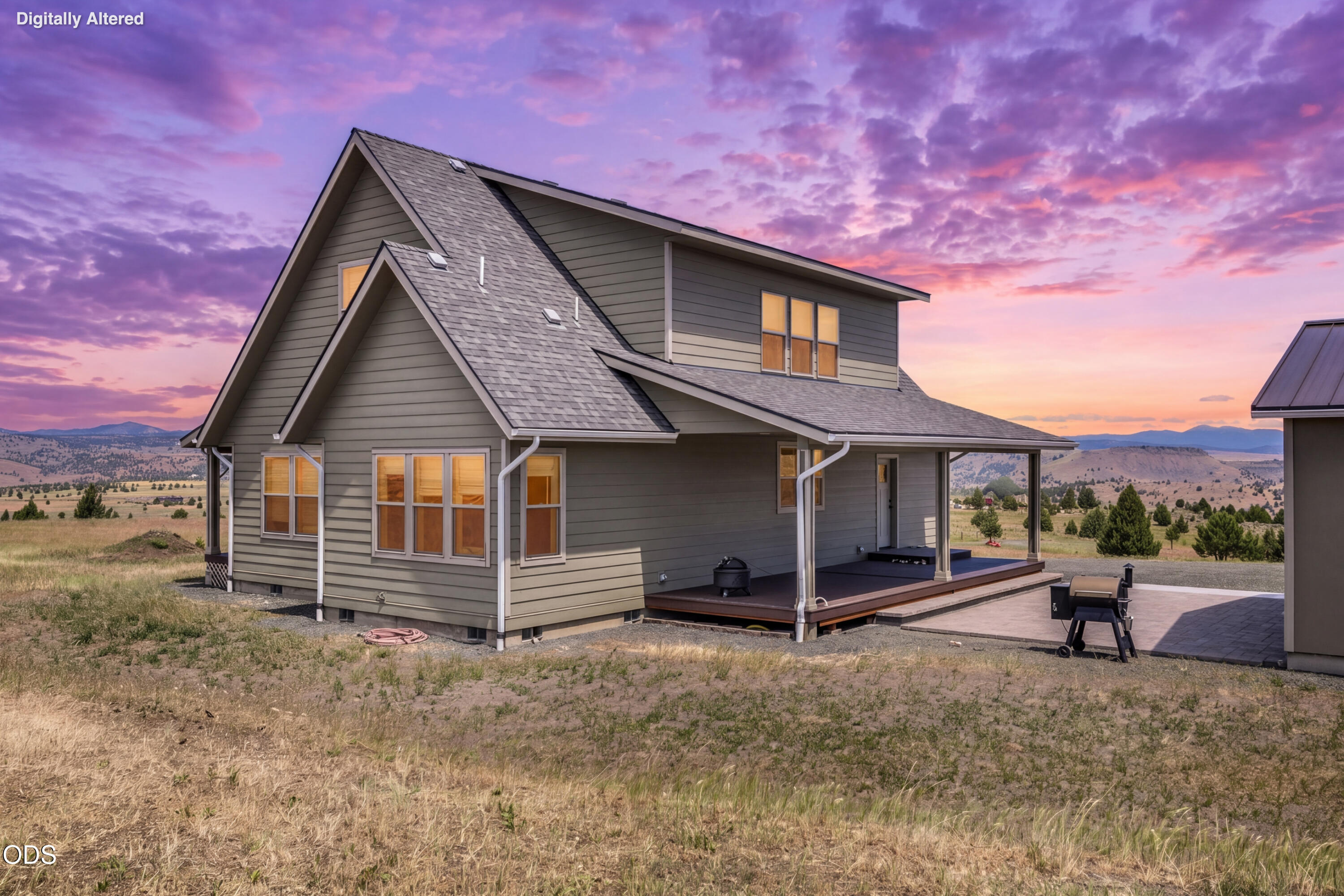 26216 West Bench Road John Day, OR 97845 - Photo 53 of 53 a view of a house with a yard