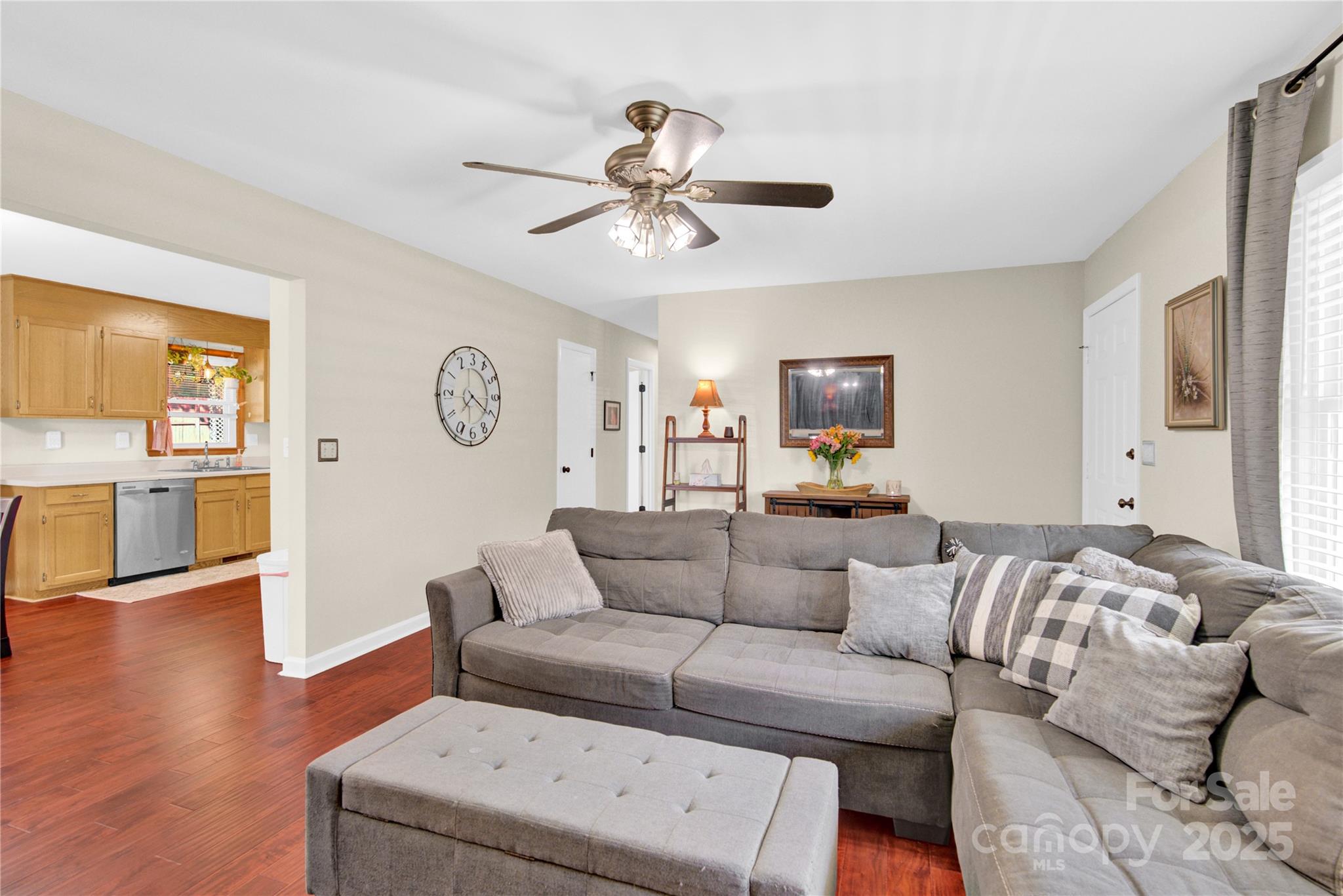 159 Bowman Road Statesville, NC 28625 - Photo 22 of 38 a living room with furniture and wooden floor