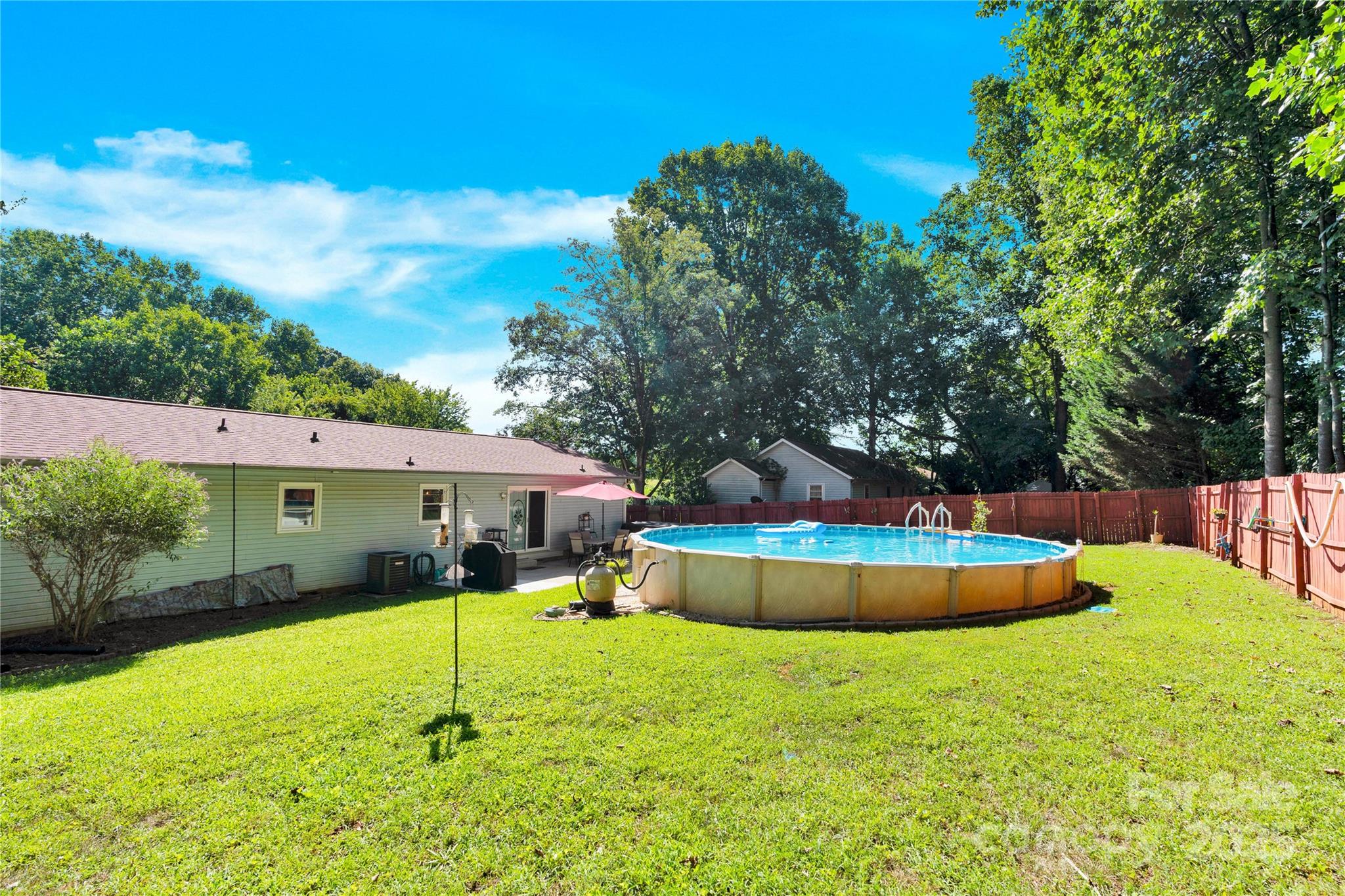 159 Bowman Road Statesville, NC 28625 - Photo 36 of 38 a view of a house with backyard