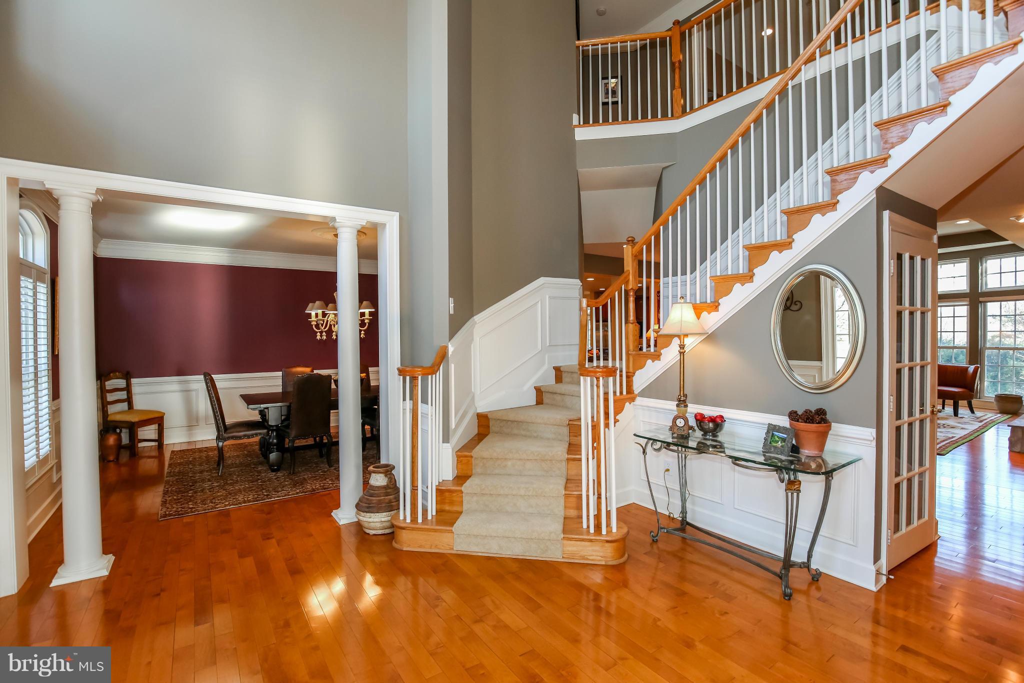 10403 Grey Fox Road Potomac, MD 20854 - Photo 2 of 23 a view of entryway and hall with wooden floor