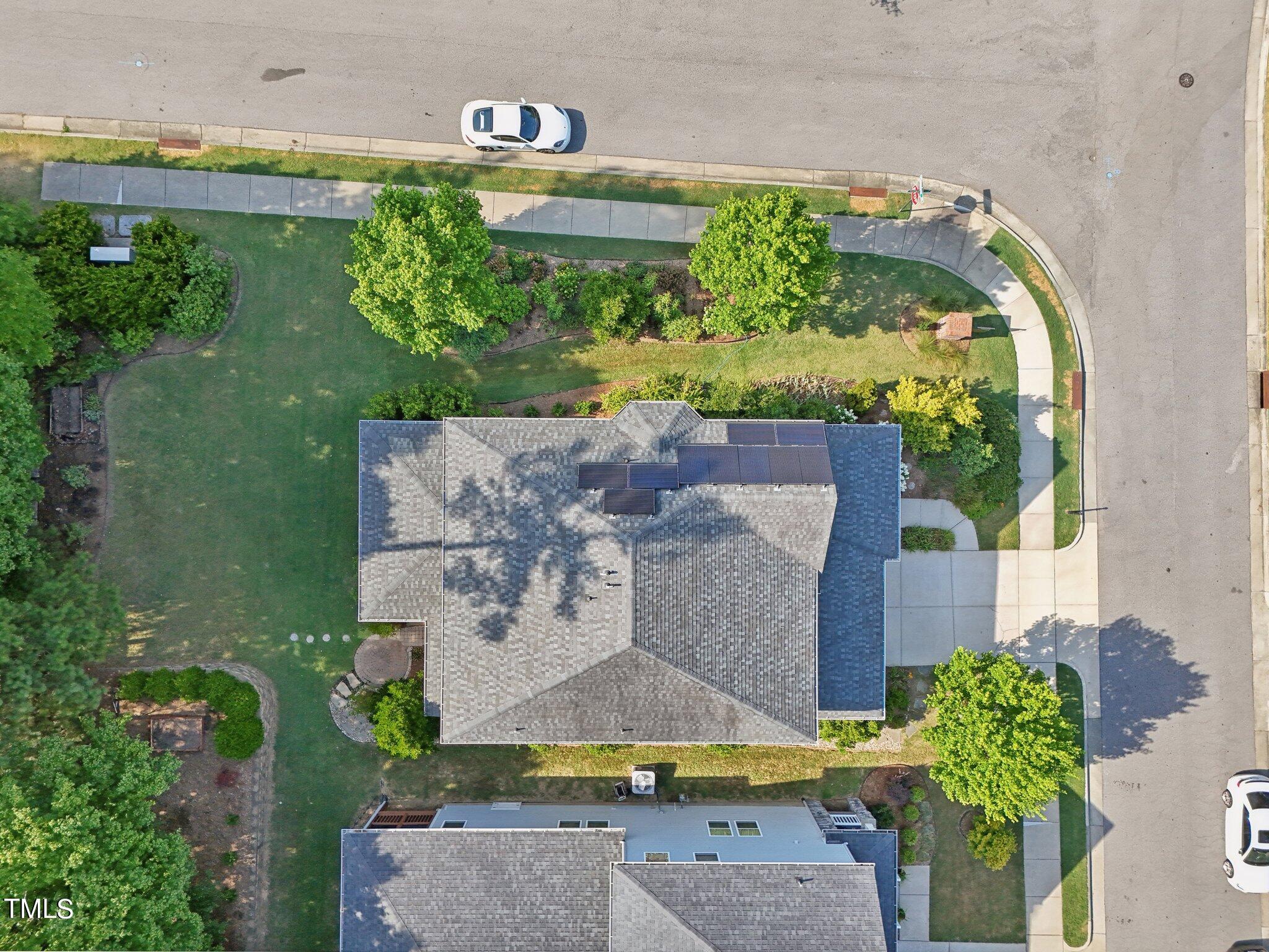517 Plainview Avenue Raleigh, NC 27604 - Photo 56 of 58 an aerial view of a house with outdoor space swimming pool and outdoor seating