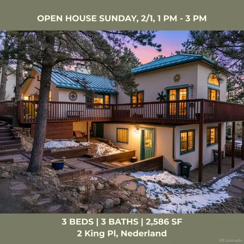 $1,050,000 | 2 King Place, Nederland, CO 80466