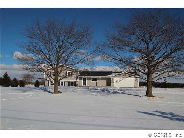 1220 Pittsford Mendon Road Mendon, NY 14506 - Photo 1 of 1 Exterior Front Picture perfect! Blue skies and a