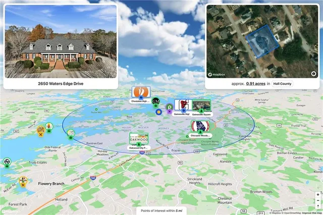 $1,100,000 | 2650 Waters Edge Drive, Gainesville, GA 30504