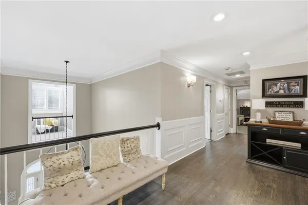 a kitchen with refrigerator and stove