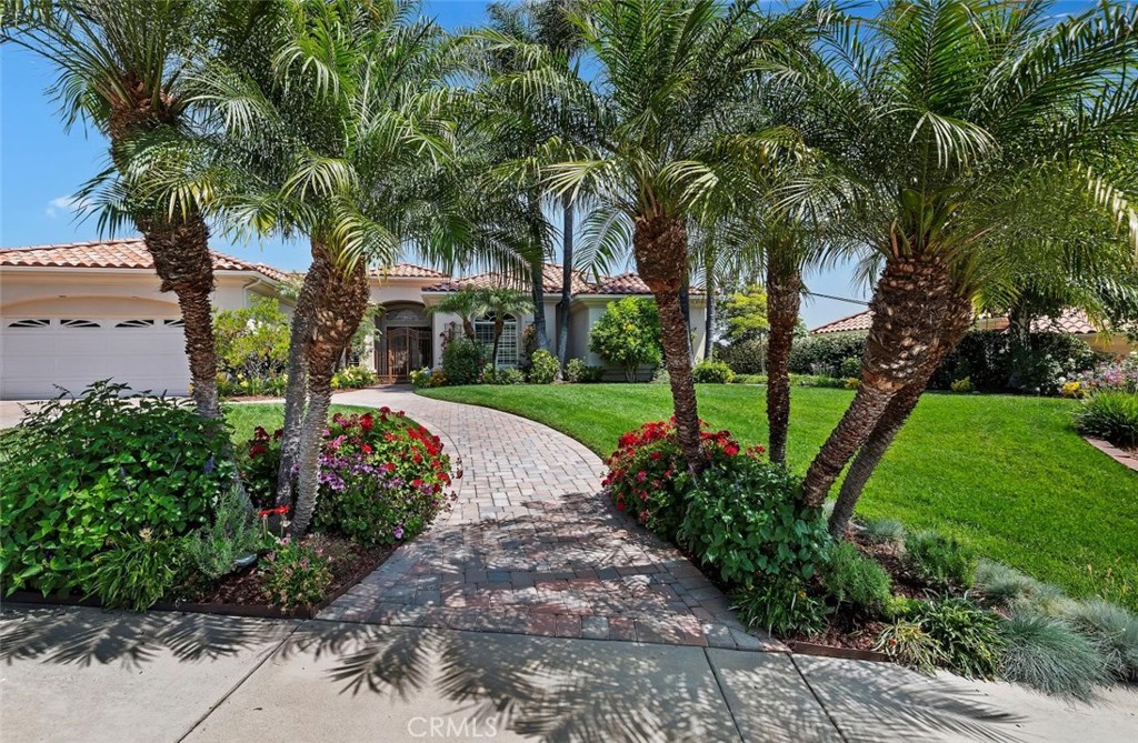 1111 Vía Pardal Riverside, CA 92506 - Photo 1 of 1 a front view of a house with garden and swimming pool